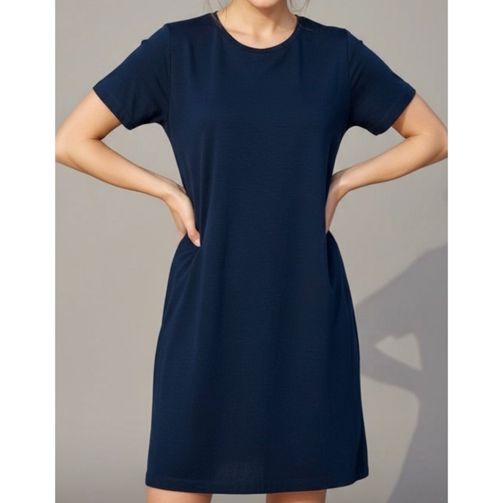 JENNI KAYNE Palmer T-Shirt Dress, Navy, XS